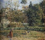 Schwarz Metaponto the outskirts of the orchard, Camille Pissarro